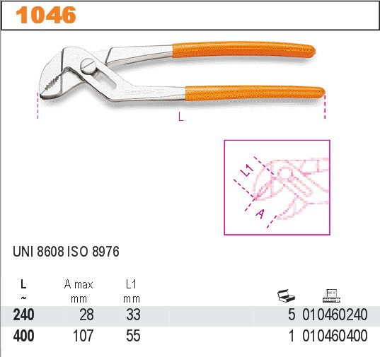 KLEŠTĚ SIKO-MODEL 1046 240MM