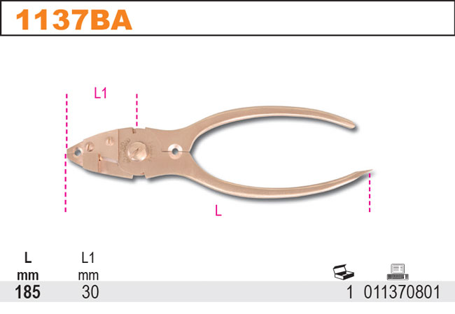 KLEŠTĚ NEJISKŘÍCÍ-MODEL 1137BA