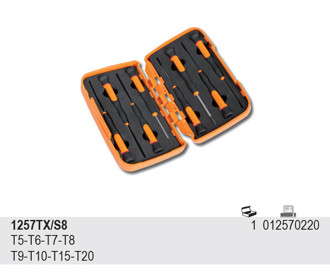SADA MIKRO ŠROUBOVÁKŮ 1257TX /S8-8 1257TX