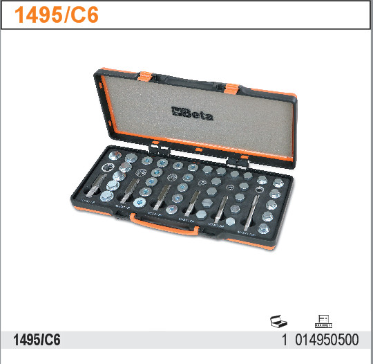 SADA NÁŘADÍ NA OPRAVY ZÁVITŮ NÁDRŽKY OLEJOVÉ-MODEL 1495/C6