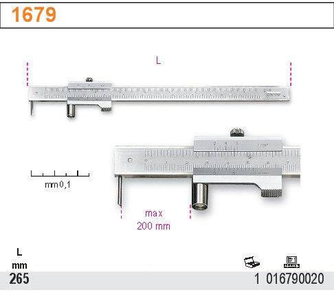 ZNAČKOVAČ TRASOVACÍ-MODEL 1679 0-200M