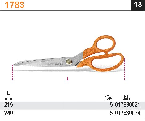 NŮŽKY-MODEL 1783 240MM