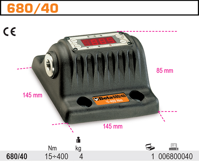 TESTER ELEKTRONICKÝ OBOUSMĚRNÝ-MODEL 680 40-400NM