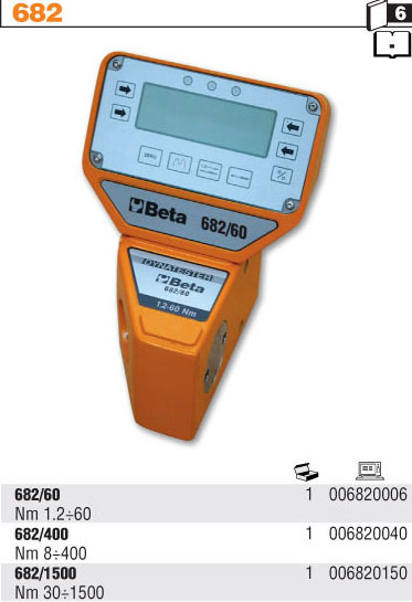 TESTER ELEKTRONICKÝ S KONVERTOREM-MODEL 682 30-1500NM