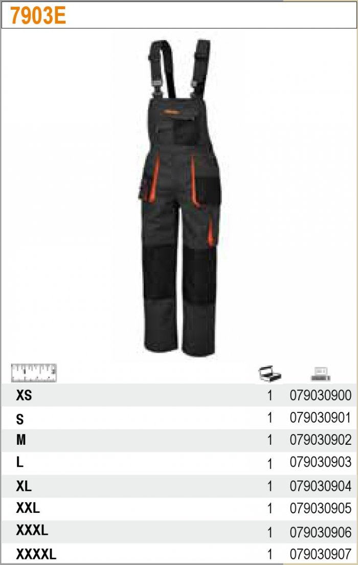KALHOTY PRACOVNÍ NA ŠLECH EASY PLÁTNO T/C VSTAVKY OXFORD 260GR ŠEDÉ-MODEL 7903E ROZMĚR  L