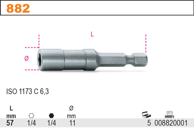 ÚCHYT-MODEL 882 1/4''PRO KONCOVKU 1/4''