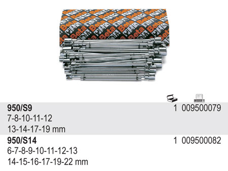 SADA NÁSTRČKOVÝCH KLÍČŮ-MODEL 950/S14 6-22MM 14KS