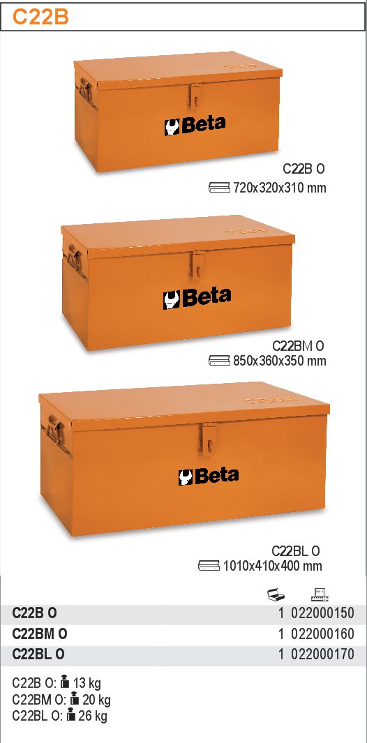 SKŘÍNKA NÁŘAĎOVÁ 720MM PLECH OCEL ORANŽOVÁ-MODEL 2200