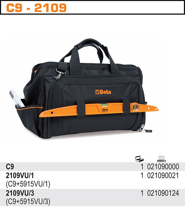 TAŠKA NÁŘAĎOVÁ Z TKANINY-MODEL 2109