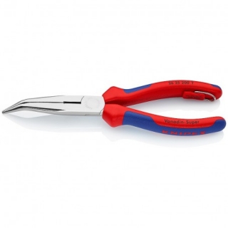 KNIPEX 2625200T Půlkulaté kleště s břitem a s pojistným okem 