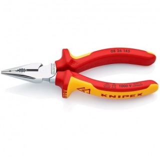 KNIPEX 0826145 Kombinované úzké ploché kleště VDE 1000
