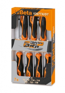 SADA ŠROUBOVÁKŮ PROFIL TORX BETAGRIP-MODEL 1267TX/D7 7 KS