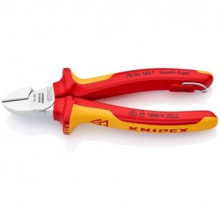 KNIPEX 7006160T Boční štípací kleště s pojistným okem VDE 1000