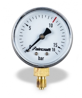 Manometr O 50 mm - 1/4" (boční vývod)