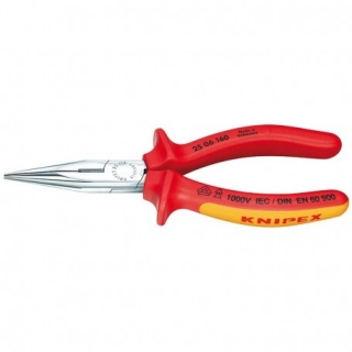 KNIPEX 2506160 Půlkulaté kleště s břitem  VDE 1000
