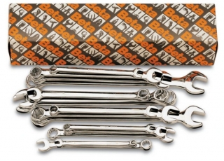 SADA OČKOPLOCHÝCH KLÍČŮ- MODEL 42LMP/S14 14KS 8-22 MM, V KARTONU