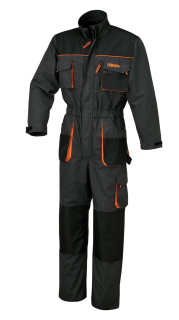 KOMBINÉZA PRACOVNÍ EASY PLÁTNO T/C VSTAVKY OXFORD 260GR ŠEDÁ-MODEL 7905E ROZMĚR L