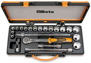 SADA HLAVIC 1/2'' S PŘÍSLUŠENSTVÍM-MODEL 920AS/C17X 1/2''