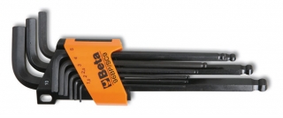 SADA INBUSOVÝCH KLÍČŮ, V ÚCHYTU-MODEL 96BP/SC9 9 KS 1,5-10MM, V UCHYTU