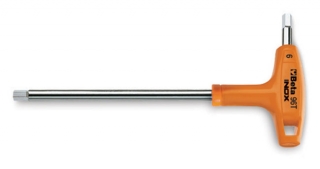KLÍČ INBUSOVÝ ŠESTIHRANNÝ S RUKOJETÍ, OCEL INOX AISI 420, MODEL 96TINOX, 10MM