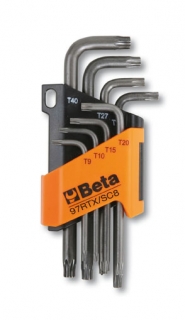 SADA ZÁSTRČNÝCH KLÍČŮ PROFIL TAMPER RESISTANT TORX-MODEL 97RTX/SC8 8 KS