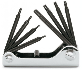 SADA ZÁSTRČNÝCH KLÍČŮ PROFIL TORX, V RUKOJETI-MODEL 97TX/G8 8 KS