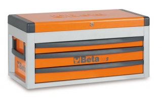 SKŘÍNKA NÁŘAĎOVÁ-MODEL 2200.C22S Z 3 ŠUPLÍKY ORANŽOVÁ