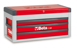 SKŘÍNKA NÁŘAĎOVÁ -MODEL 2200.C22S Z 3 ŠUPLÍKY ČERVENÁ