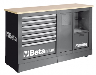 VOZÍK NÁŘAĎOVÝ C39 TYP RACING SM-MODEL 3900/C39SMG ŠEDÝ