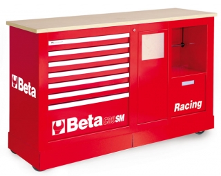 VOZÍK NÁŘAĎOVÝ C39 TYP RACING SM-MODEL 3900/C39SMR ČERVENÁ