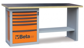 STŮL SERVISNÍ-MODEL 5900 C59A  ORANŽOVÝ