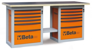 STŮL SERVISNÍ-MODEL 5900 C59B  ORANŽOVÝ