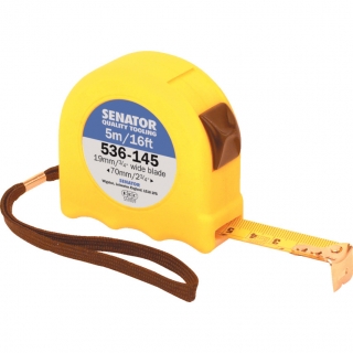 Metr svinovací Hi-Visibility metrický/palcový 5m SEN5361450K