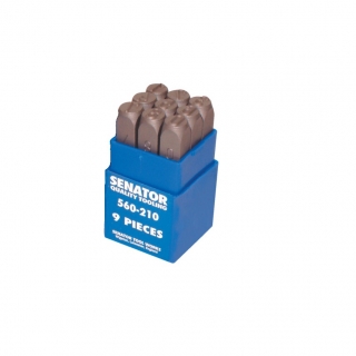 Sada ručních raznic čísla 0-9 3.0mm SEN5601300K
