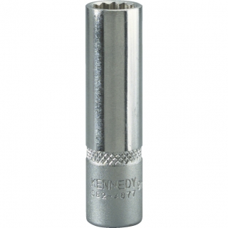 Hlavice nástrčné 12-hranné 1/4" AF (prodloužené) 5/16" KEN5824584K
