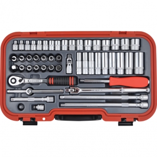 Sada hlavic SDD50M 3/8" - metrický - 50.dílná sada KEN5826180K