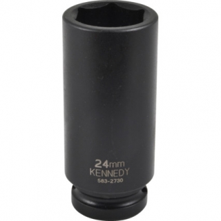 Hlavice rázová prodloužená 1/2" 6-hranná 24mm KEN5832730K