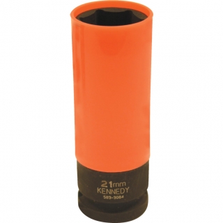 Hlavice nástrčná rázová na kola 1/2" 21mm KEN5833084K