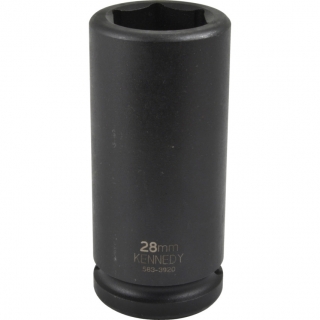 Hlavice rázová prodloužená 3/4" 6-hranná 28mm KEN5833920K