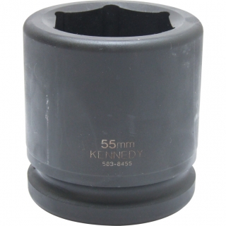 Hlavice rázová prodloužená 1-1/2" 6-hranná 85mm KEN5838485K